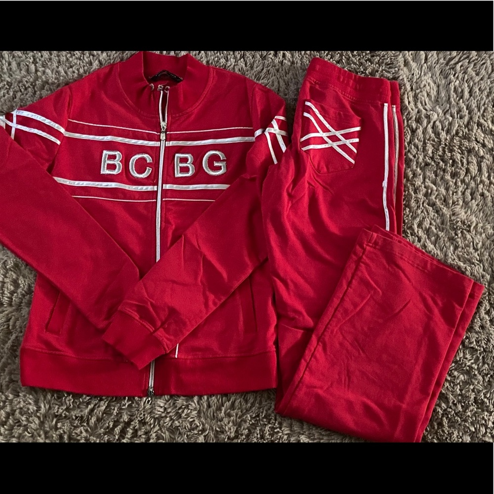 BCBG Bootcut pants and jacket size small